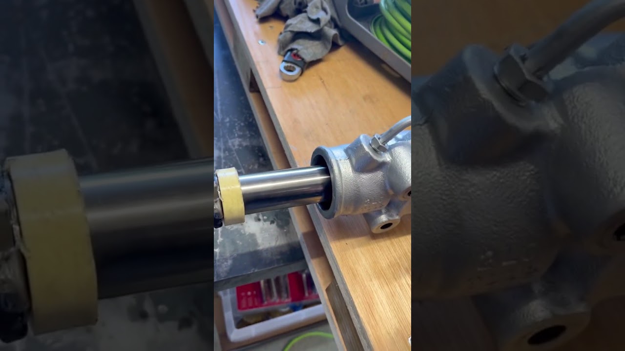 Triumph Stag steering rack test