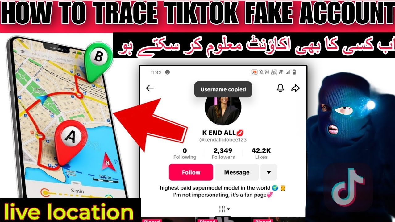 How to Find Tiktok fake account | how to Trace Tiktok fake account | TikTok Account Tracking |