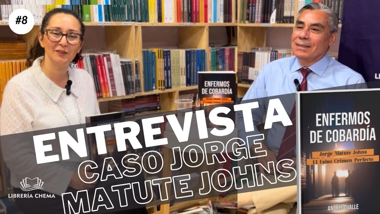 Enfermos de cobard&iacute;a, un libro sobre Jorge Matute Johns Andr&eacute;s Ovalle 📚