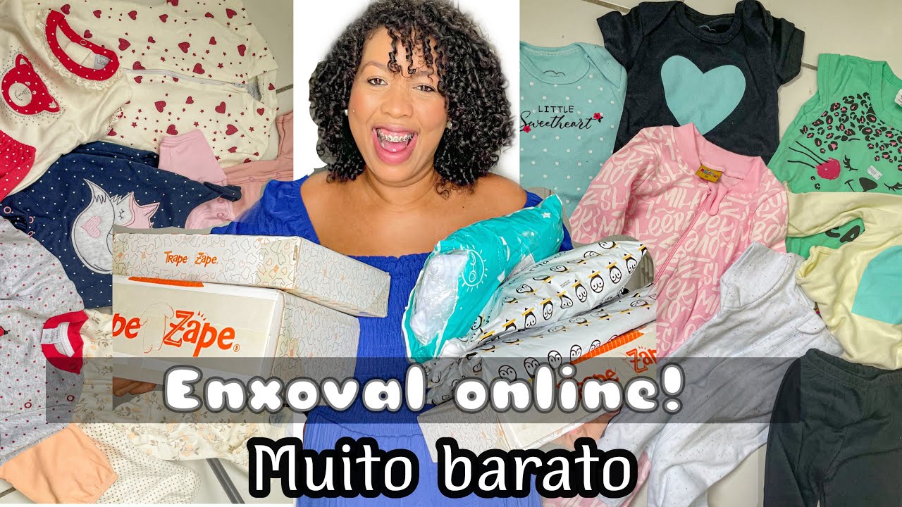 Enxoval de bebê pela INTERNET - parte 02 * lojas Trapezape, Ropek, Somos Corujas e Era uma vez *