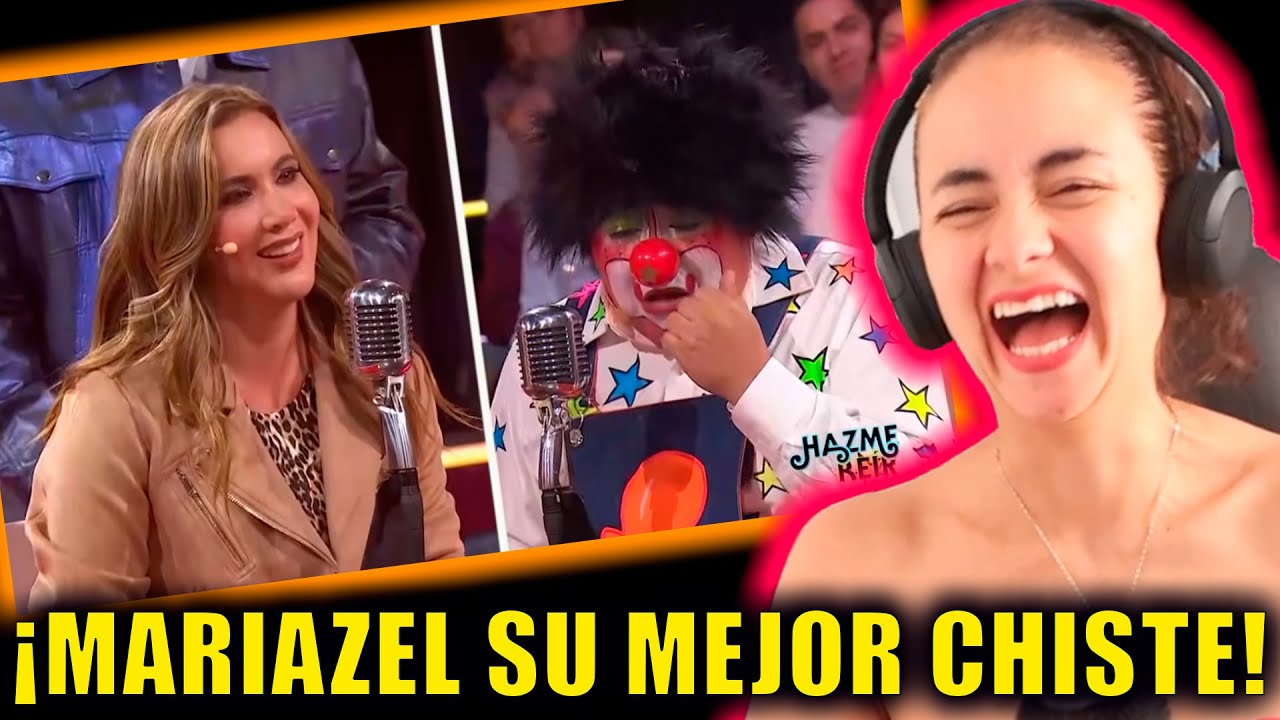 Reacción a HAZME REIR, 🤣Mariazel se la aplica a Chuponcito: 