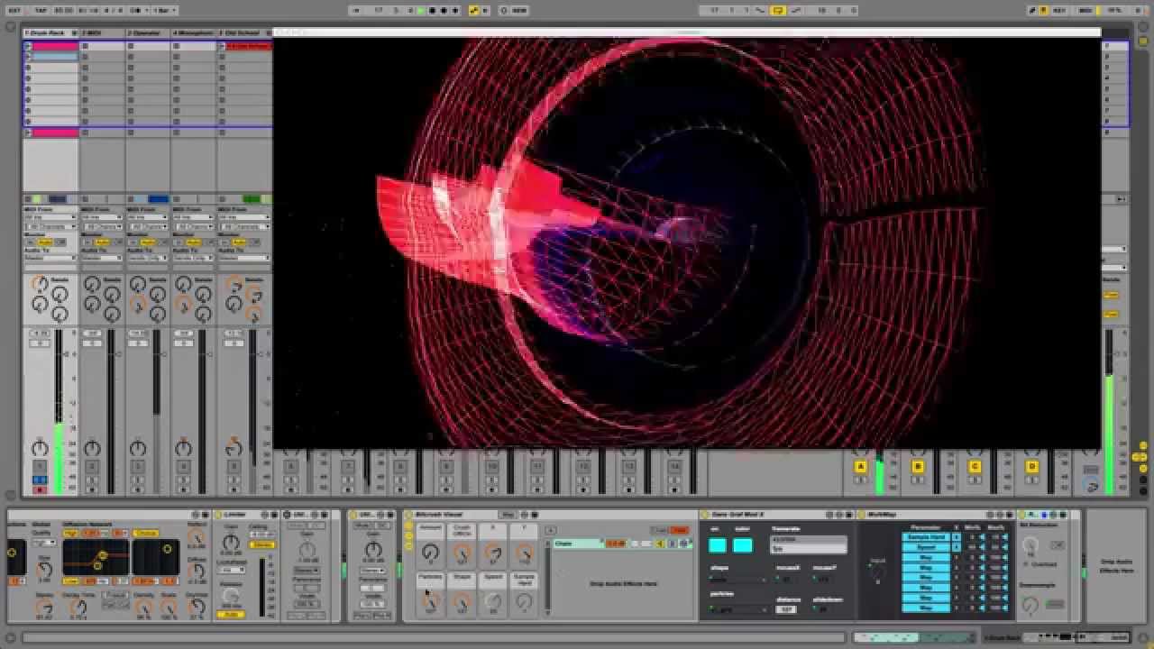 Crazy Ableton Live Visuals Demo and Download
