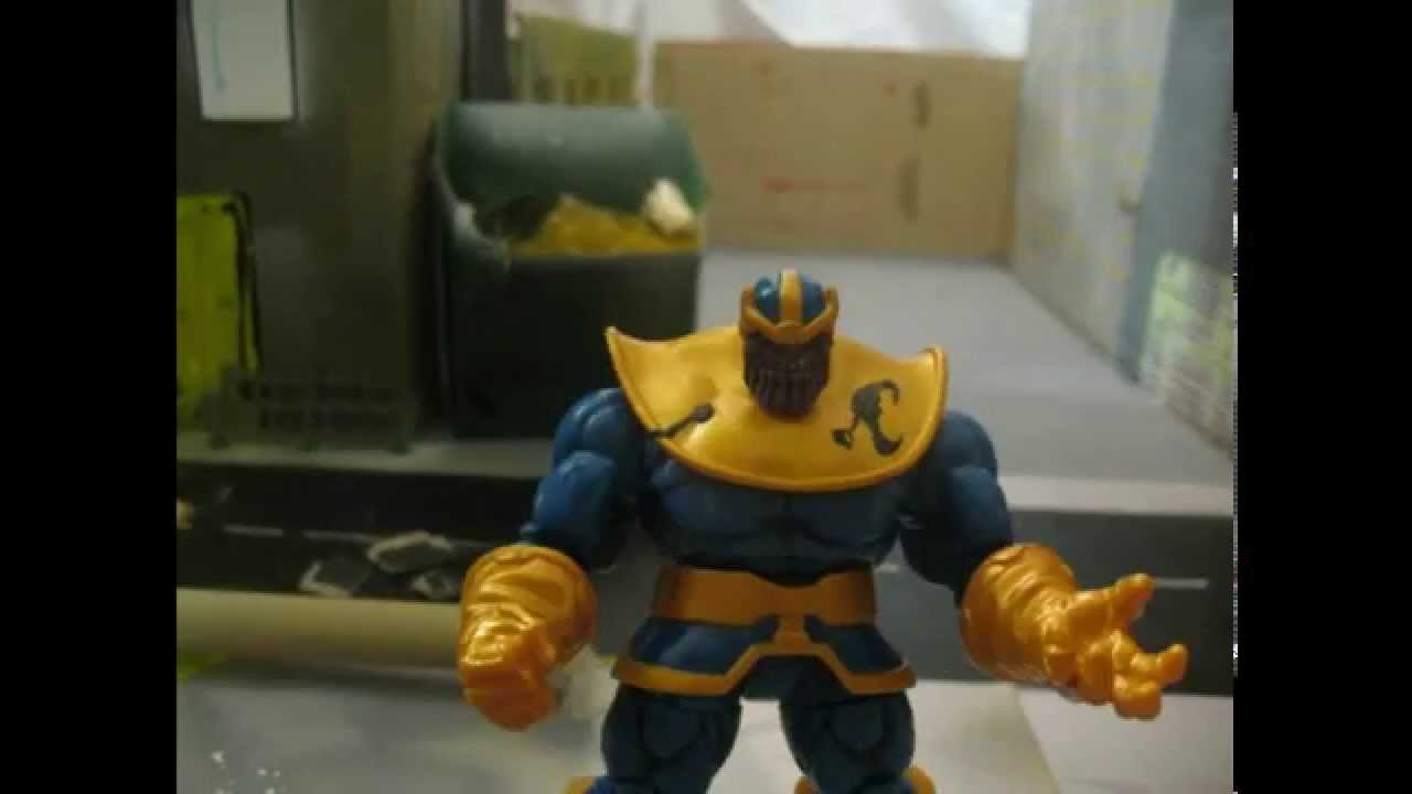 Avengers: the Golden Gauntlet - stop motion - part 1