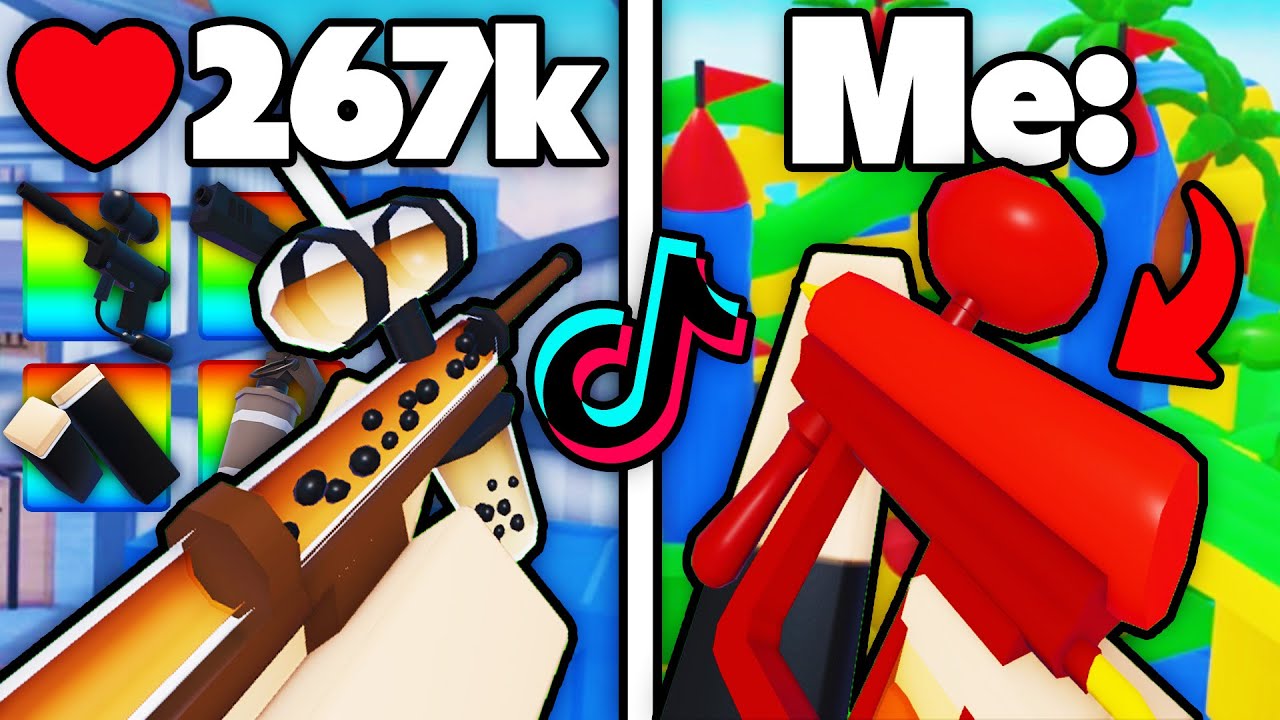 I Ranked VIRAL TIKTOK LOADOUTS in Roblox Rivals..