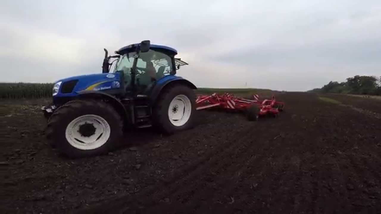 New Holland T6020 + Horsch Joker 6RT Teszt/Demo