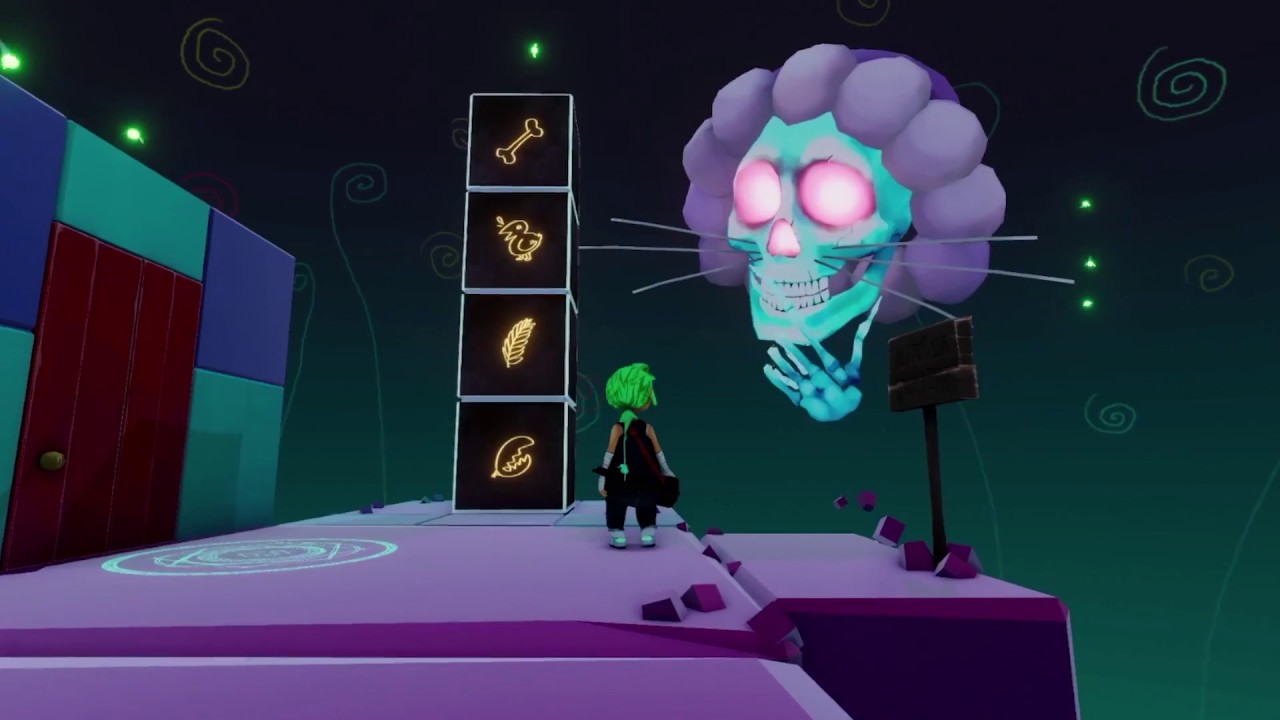Carly & the Reaperman is coming Q2 to PSVR | Couch co-op platformer