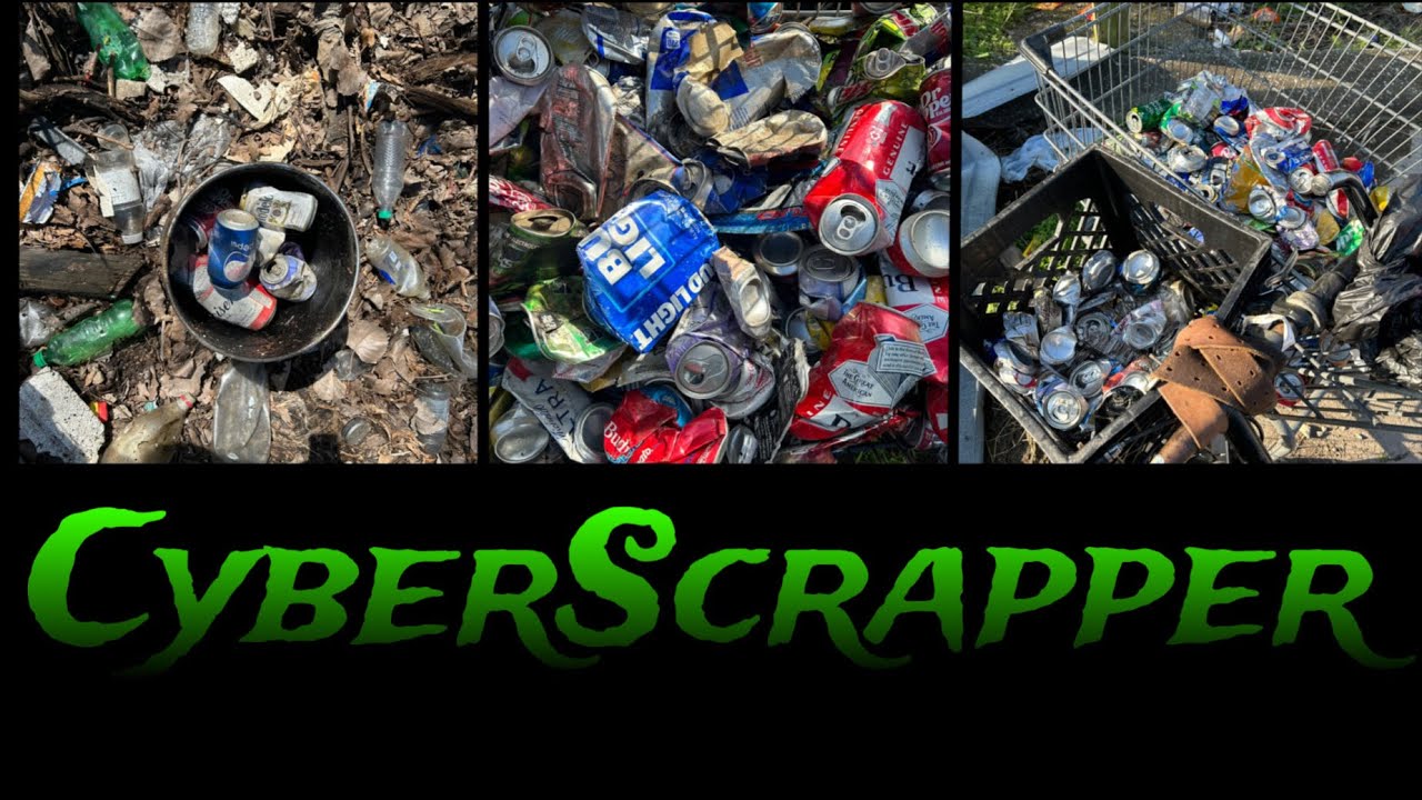 48 Minutes of Collecting Aluminum Cans !
