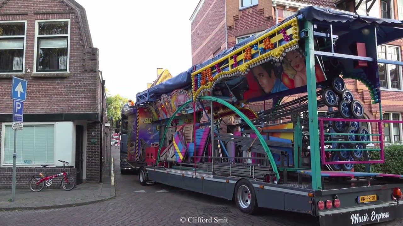 Kermis Hoorn 2024 Transport en opbouw Deel 5