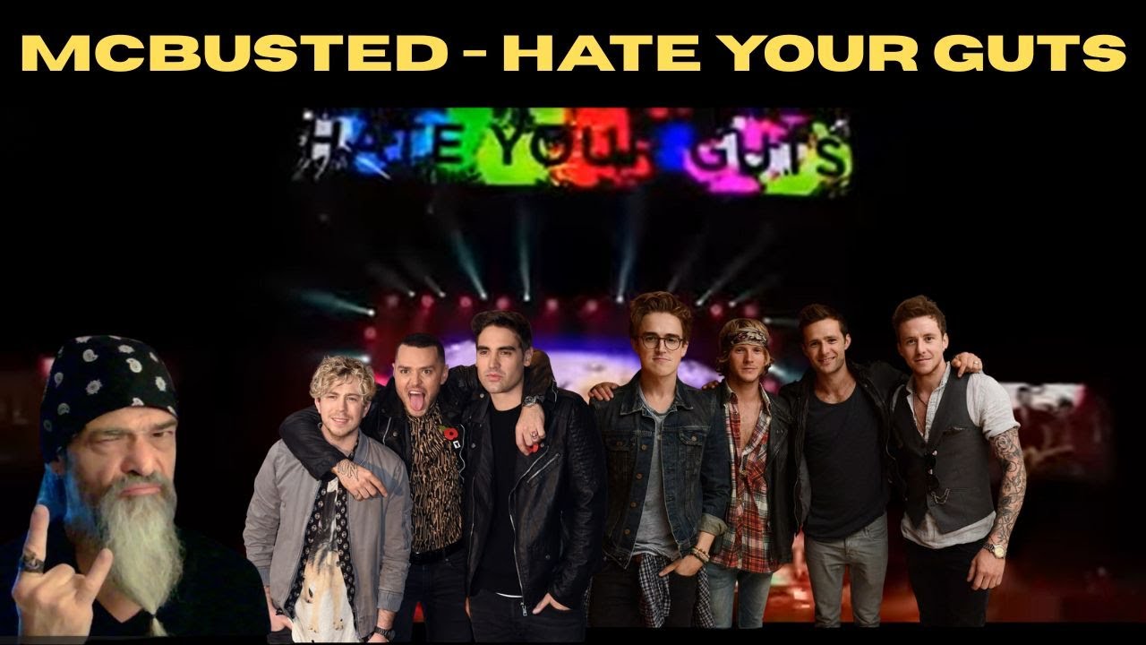 McBUSTED - HATE YOUR GUTS (live) - Hilarious! Love these guys! Metal Musician Reaction