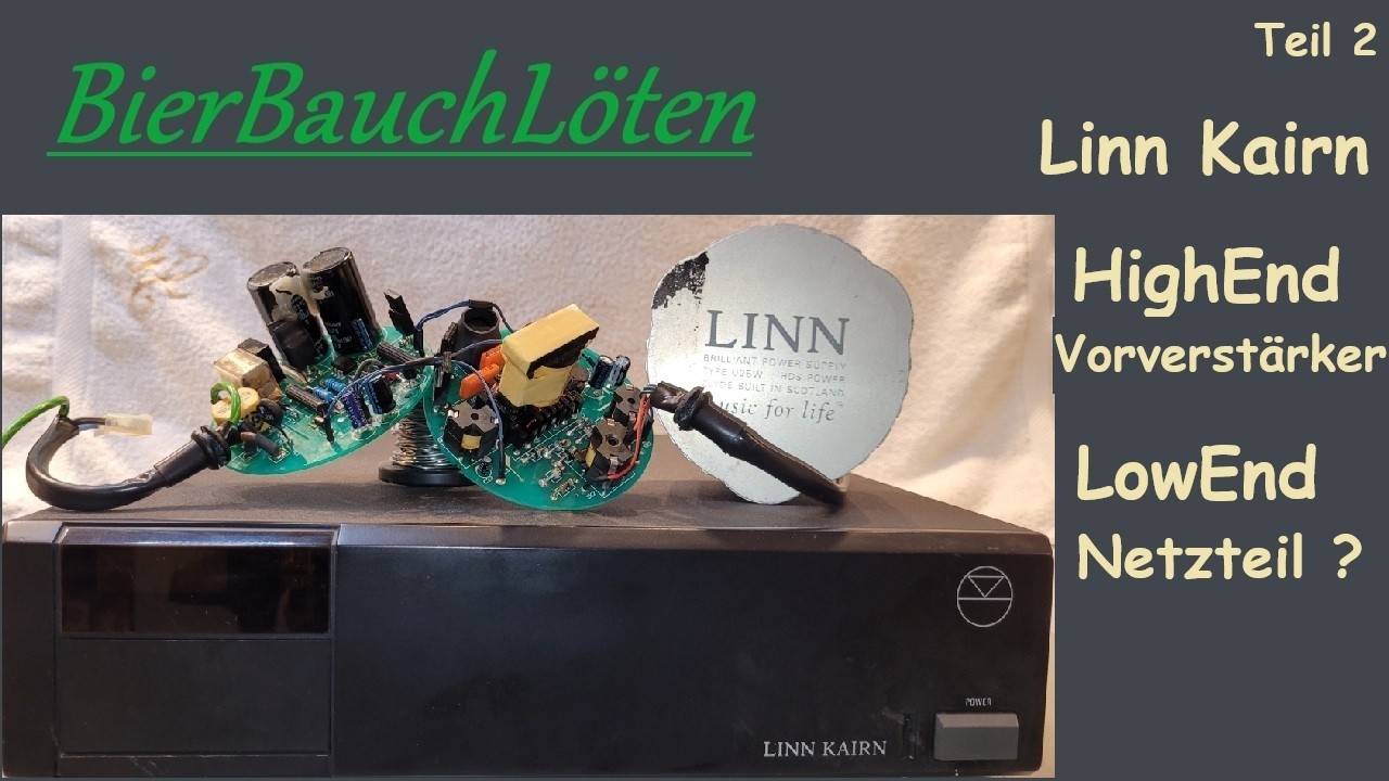 Linn Kairn Schaltnetzteil Brilliant U25W Reparatur SMPS repair Teil2