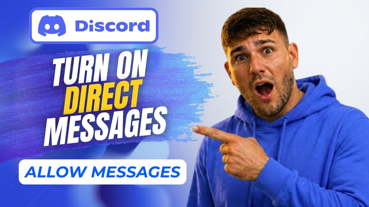 How To Turn On DMs For Everyone On Discord (Privacy Settings 2026)