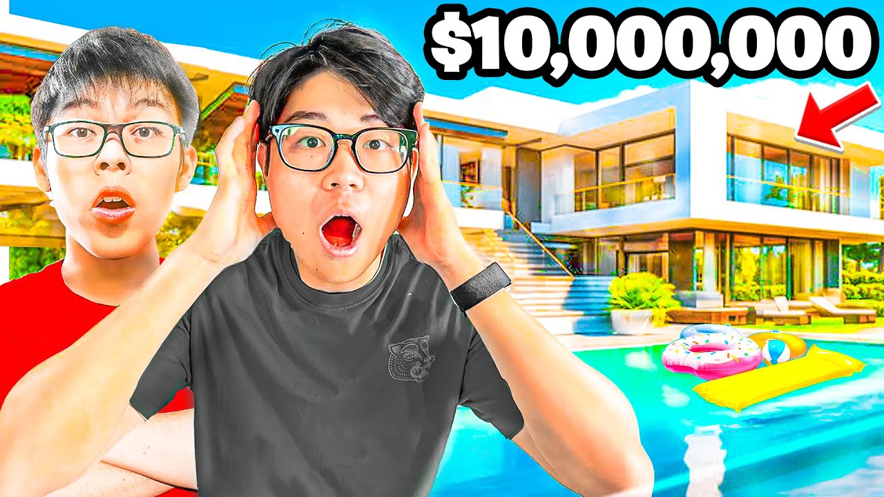 DIG $10,000,000 House Tour! ft. AsianJeff, Khanada & More