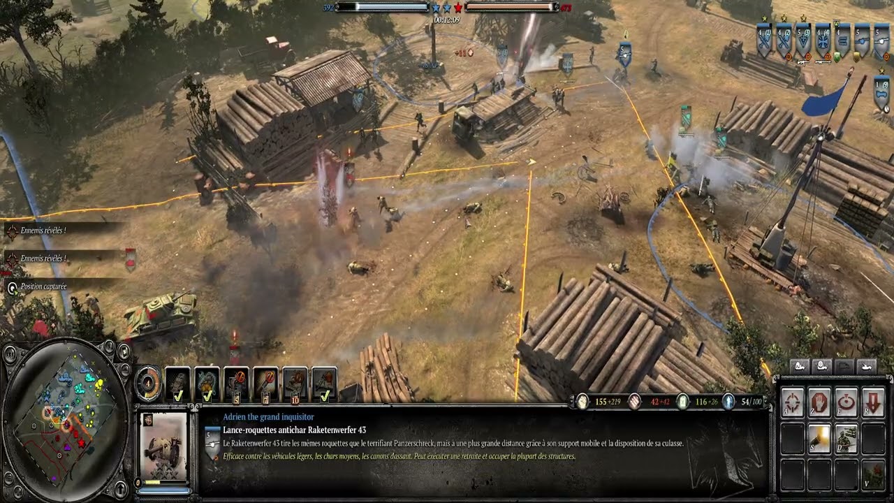 COH2 #100 La fin aurait pu être différente (3v3 Red Ball Express)