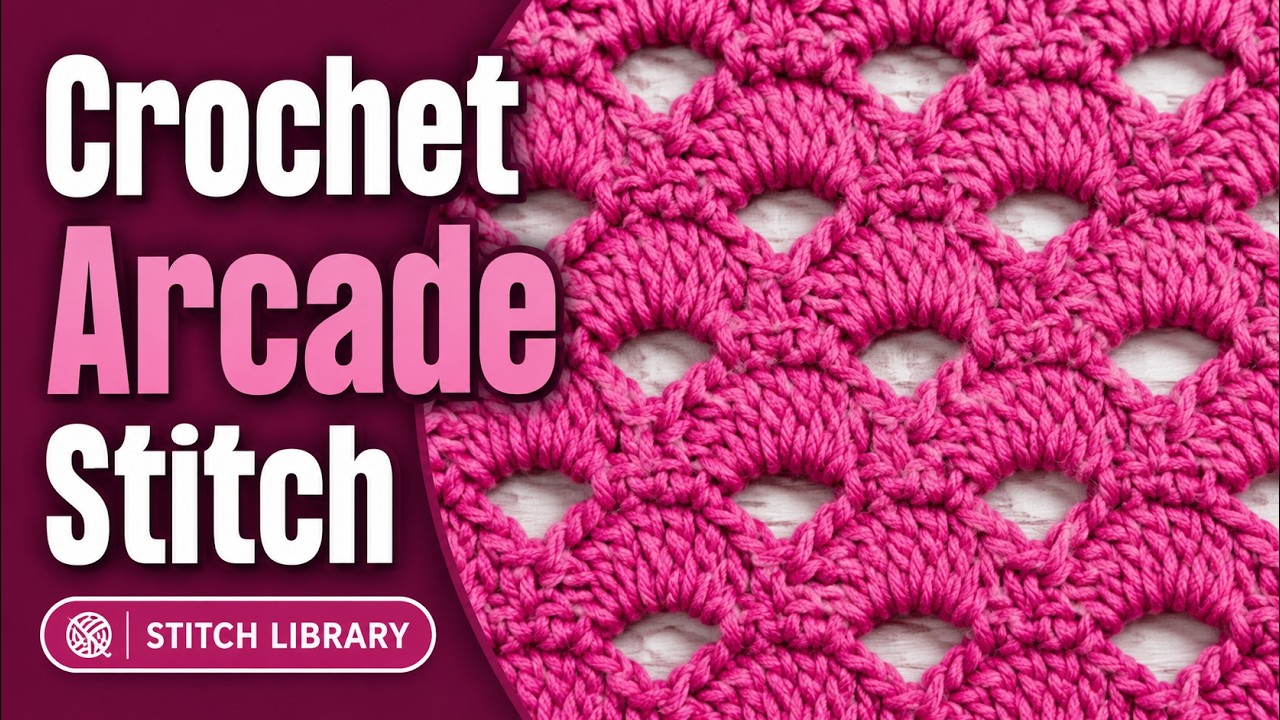 Crochet Arcade Stitch