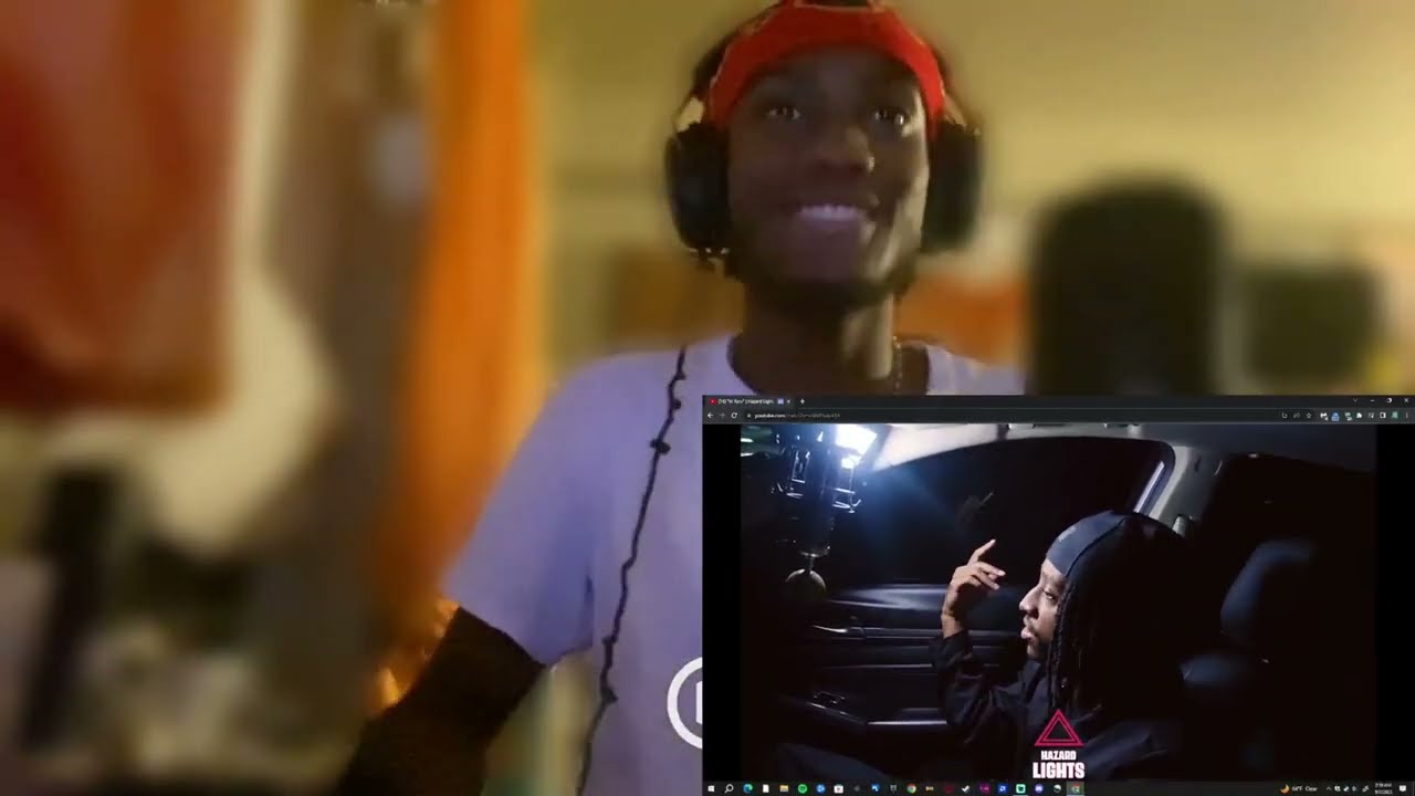 Reacting to M row - hazard lights