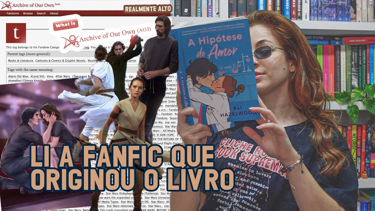 Comparando a fanfic com o livro A Hipótese do Amor