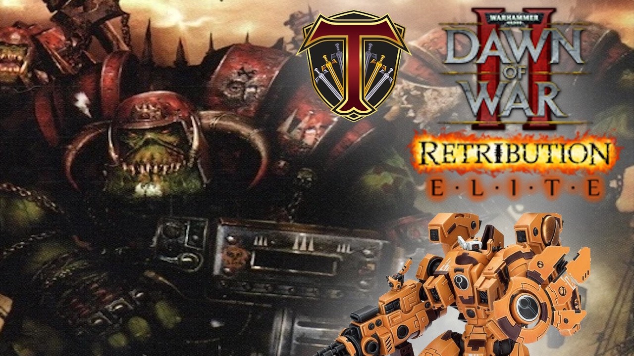Orks vs T'au | Dawn of War 2: Elite Mod PVP - BRONZODIA DUEL!