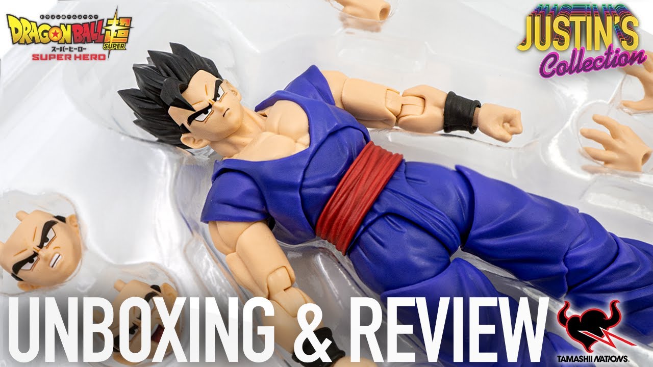 Ultimate Gohan Dragon Ball Super: Super Hero S.H.Figuarts: распаковка и обзор