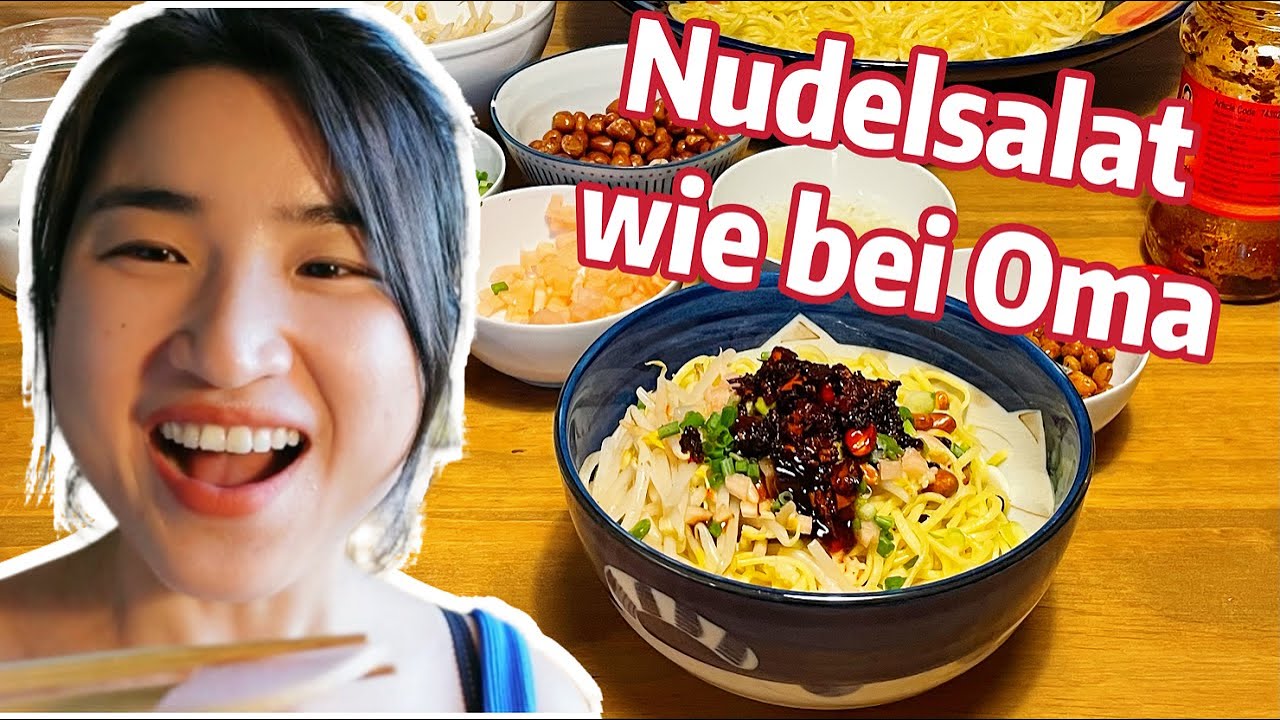 Rezept: Nudelsalat - Für mich das beste Essen im Sommer - sauer & scharf