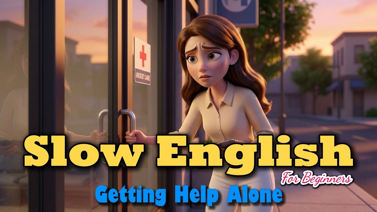 She Didn’t Feel Well… and Had to Decide Alone | Slow English For Beginners (A1 - A2 Level)
