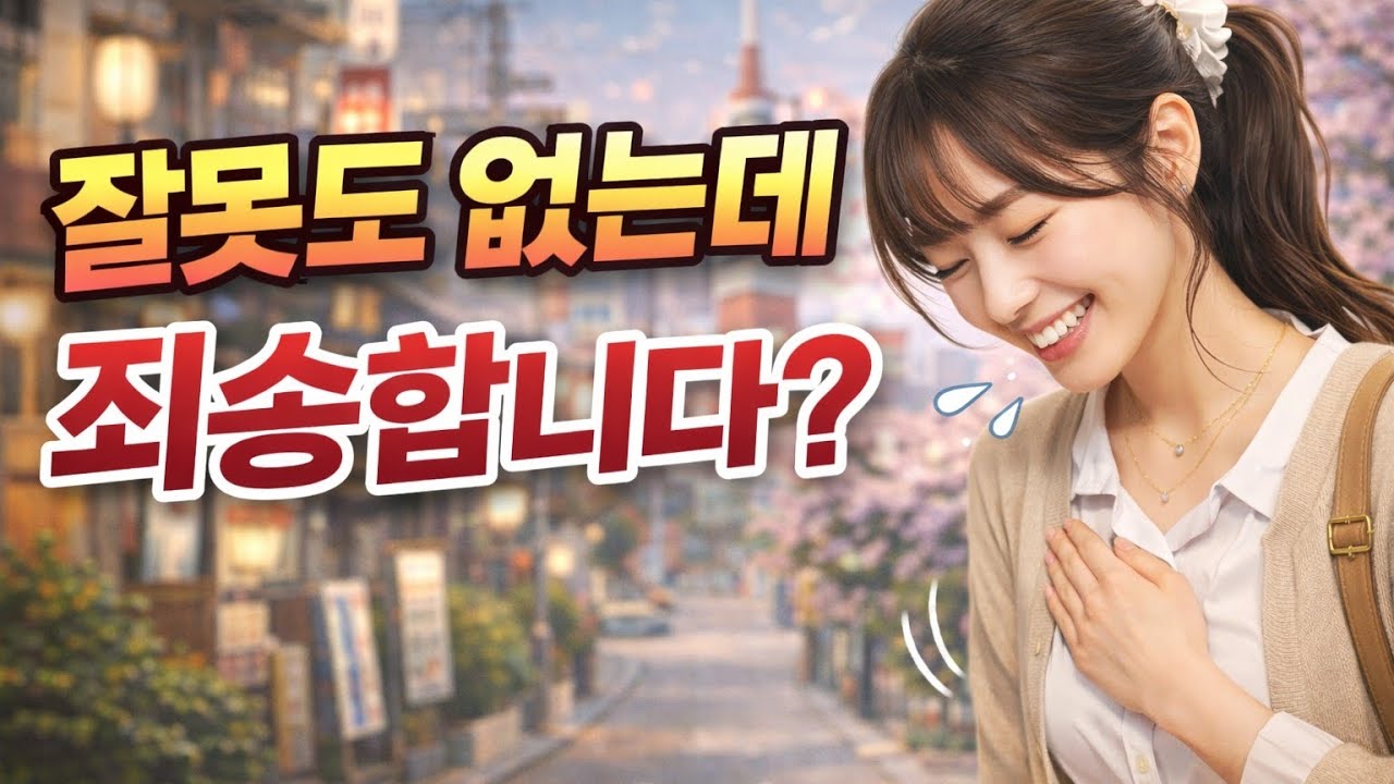 일본 사람들은 왜 “죄송합니다”를 이렇게 많이 말할까? | 스미마센 문화의 진짜 의미