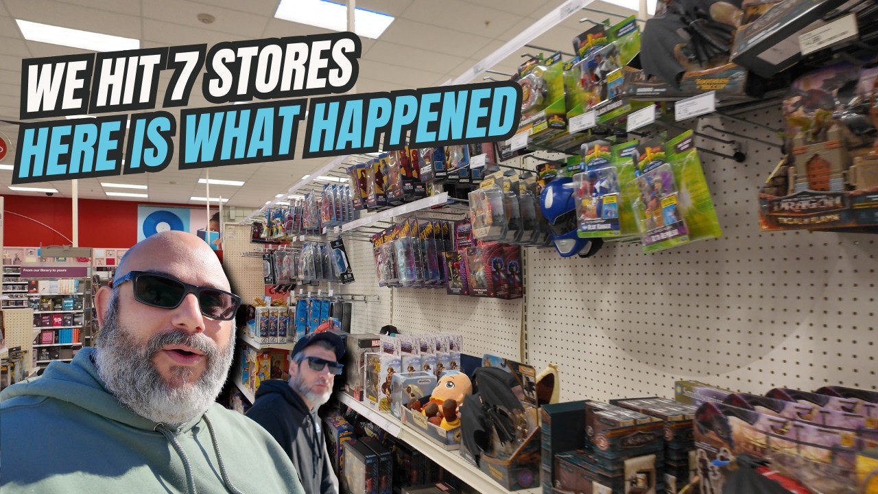 WE HIT 7 STORES, HERE IS WHAT HAPPENED!!! Toy Hunting & The Dry Spell