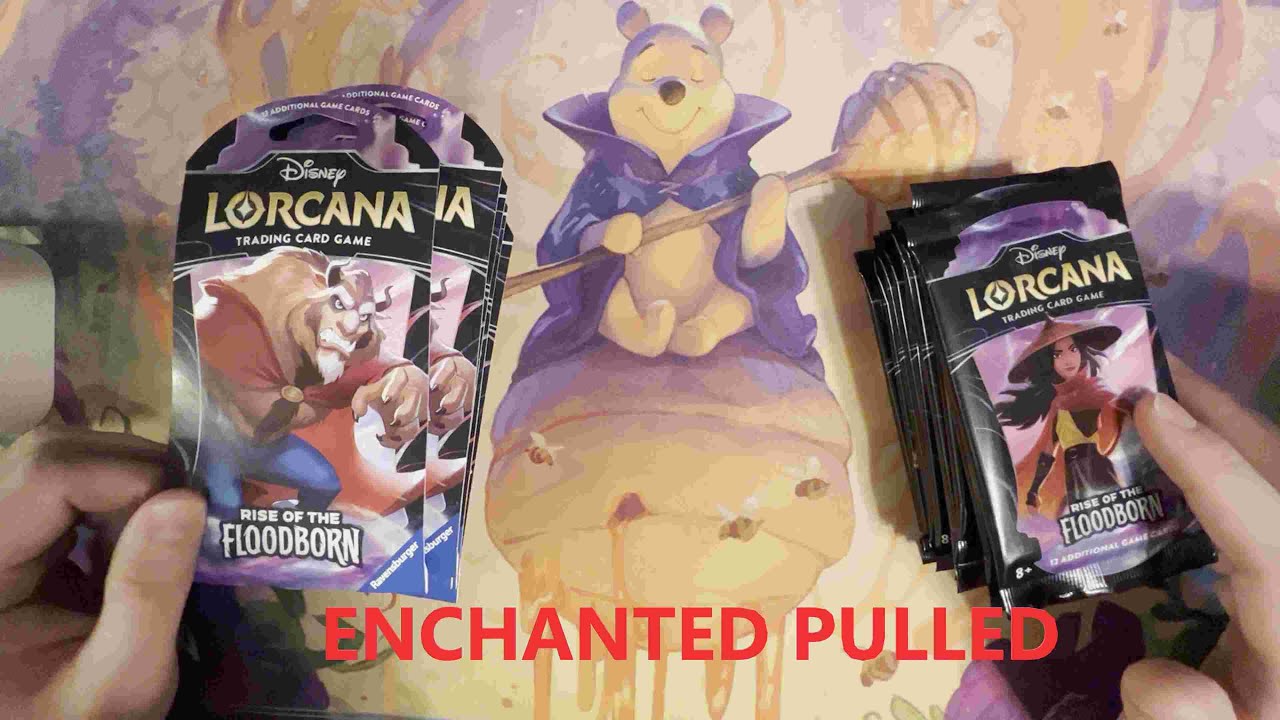 Lorcana Casual Pack Opening #2, Enchanted Pulled!