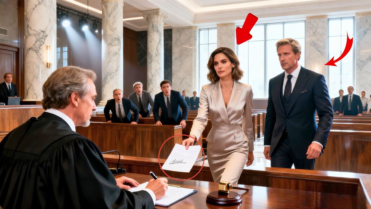 Judge Was About To Finalize The Divorce — Until Billionaire’s Wife Revealed A Signed Prenup