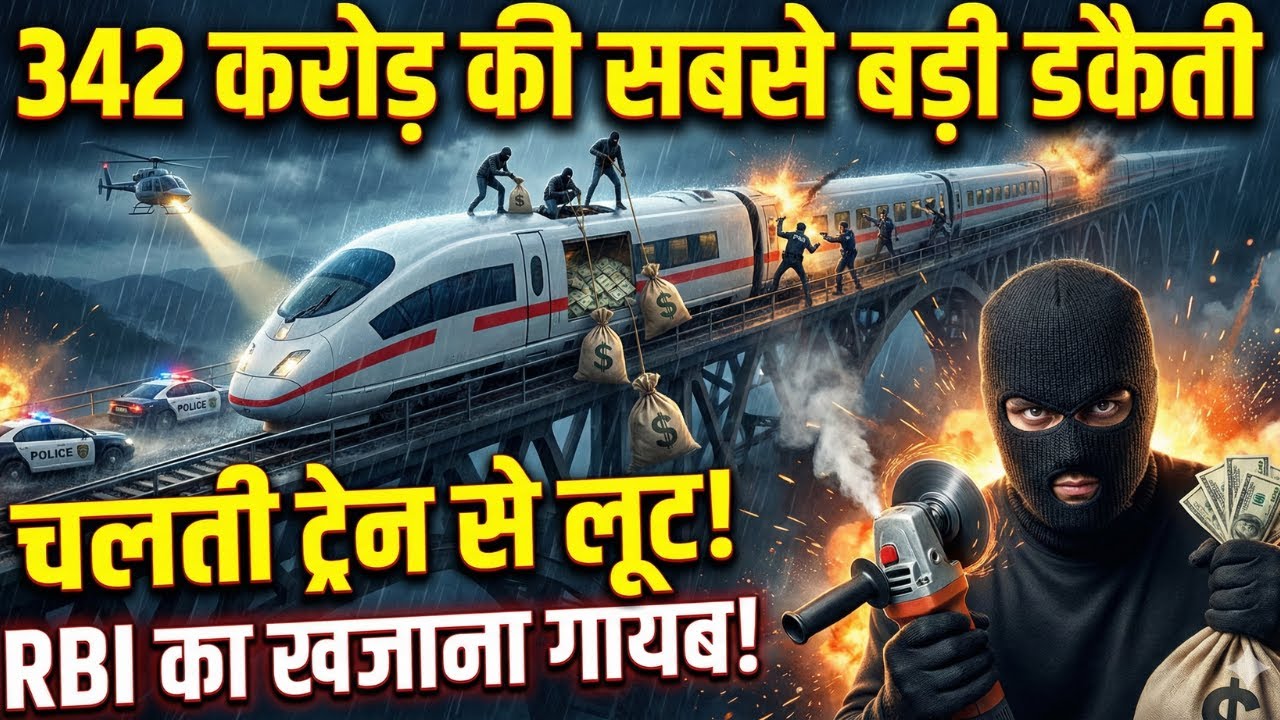 ₹342 Crore की लूट! | The Great Indian Train Robbery | True Crime Documentary