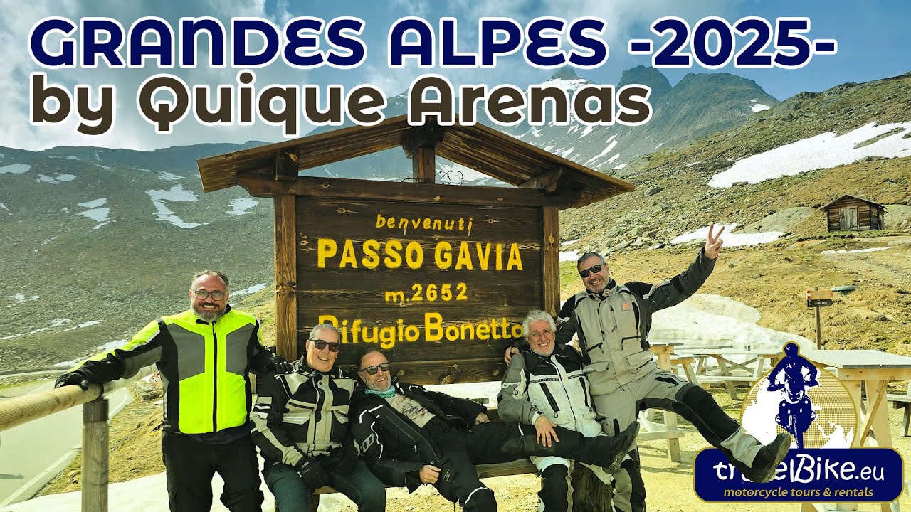 Moto Tour GRANDES ALPES by Quique Arenas -2025-