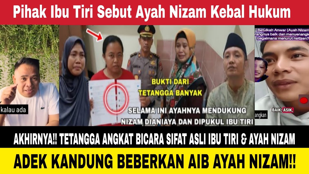 AKHIRNYA!! TETANGGA ANGKAT BICARA SIFAT ASLI AYAH NIZAM & IBU TIRI!! ADA BUKTI JUGA!! IBU KANDUNG