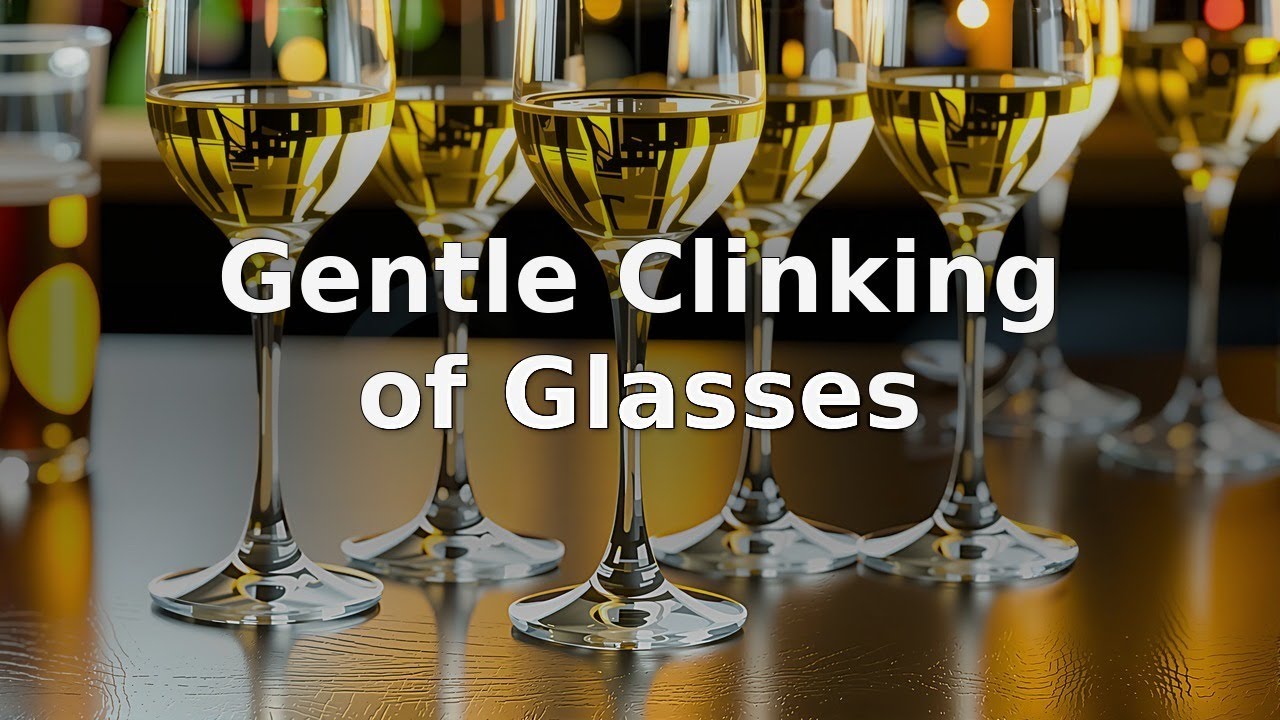 Gentle Clinking of Glasses | Cocktail Hour | Smooth Jazz for Dinner