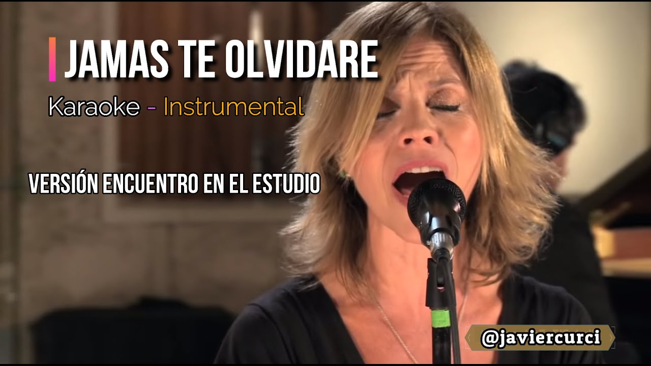 Jamás te olvidaré - Marcela Morelo -  Instrumental - Karaoke