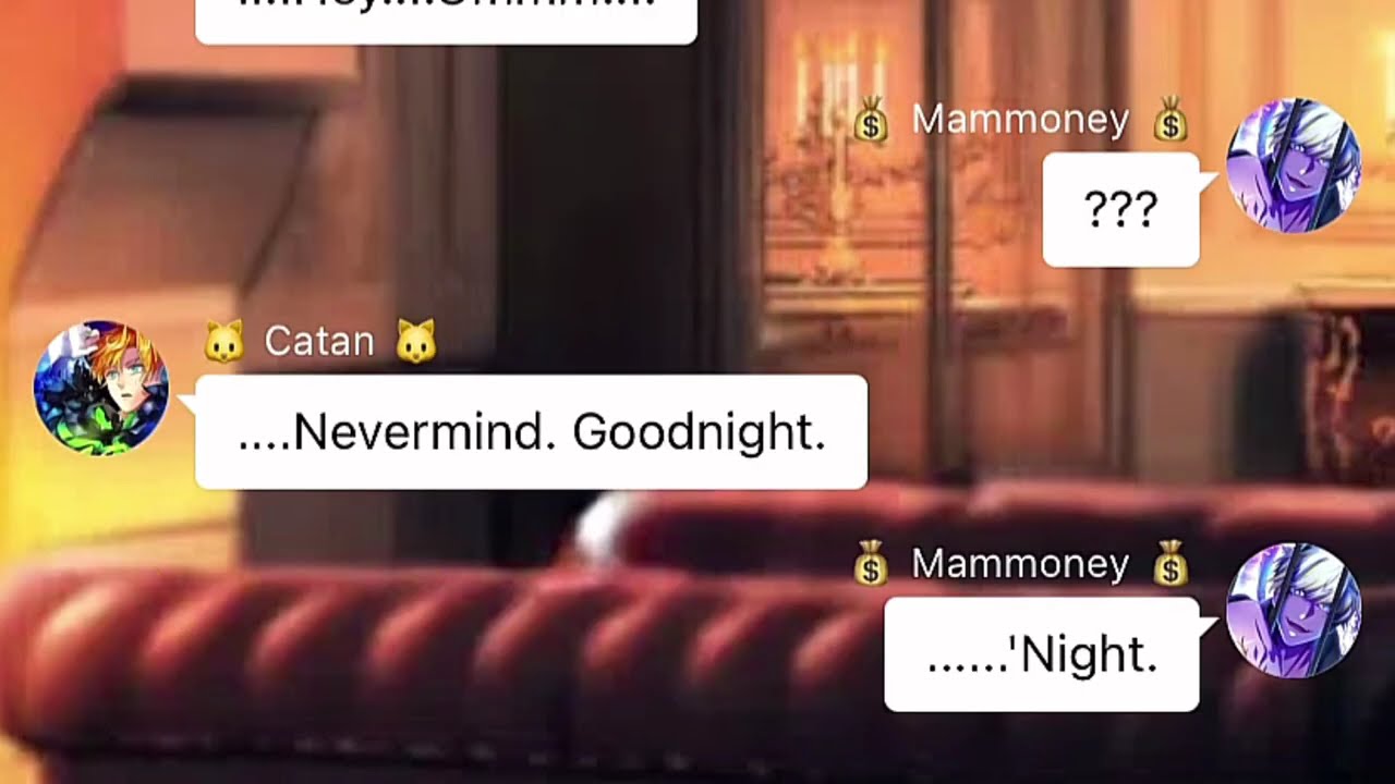 Obey me texts: MAMMON AND SATAN CENTRIC STORY (Left Behind) // Part 1