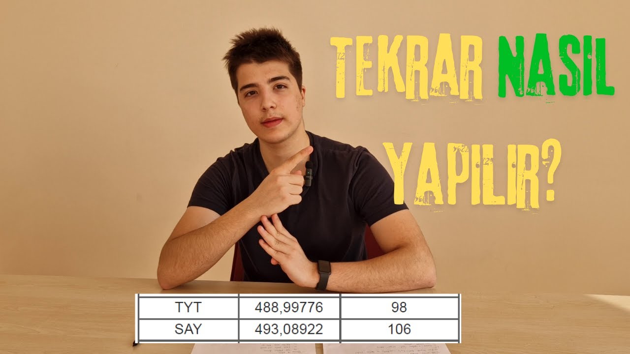YKS 2025: TEKRAR NASIL YAPILIR?, DERS 3 | Hangi branş hangi kaynaktan hangi sıklıkla? #yks #yks2025