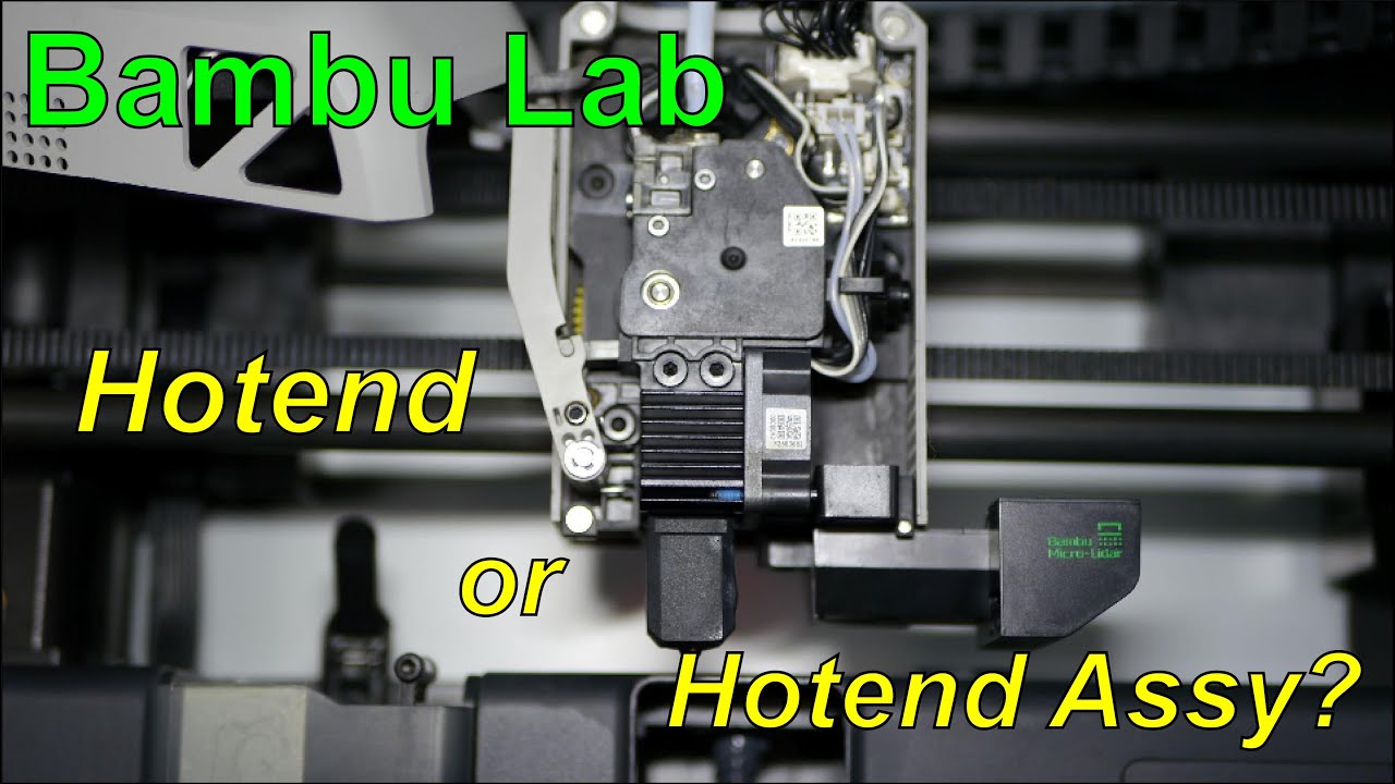 Bambu Lab X1 Carbon Hotend Swap