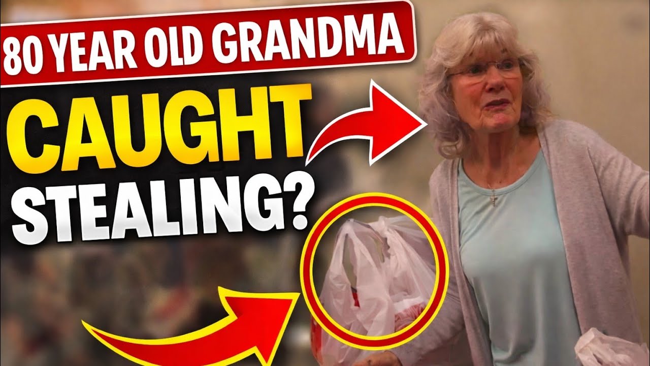 80 Year Old Granny Caught Shoplifting from Target AGAIN