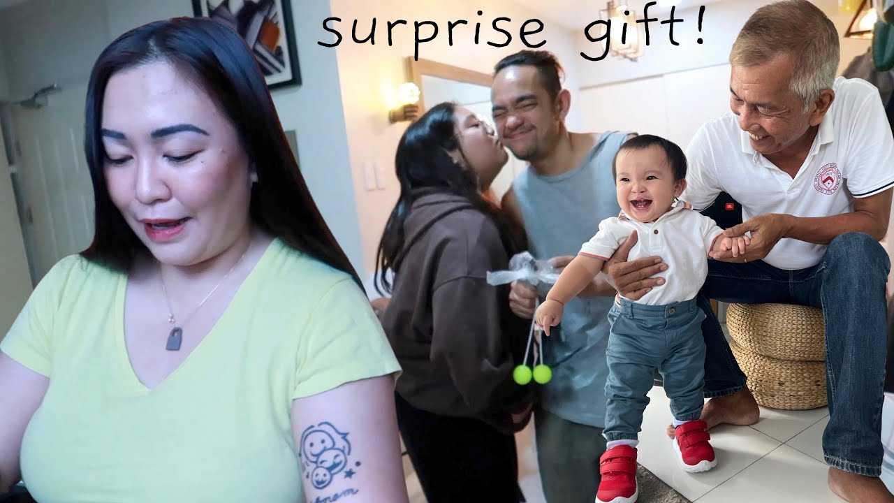 TUWANG-TUWA SA GIFT NYA! FATHER'S DAY CELEBRATION! - anneclutzVLOGS