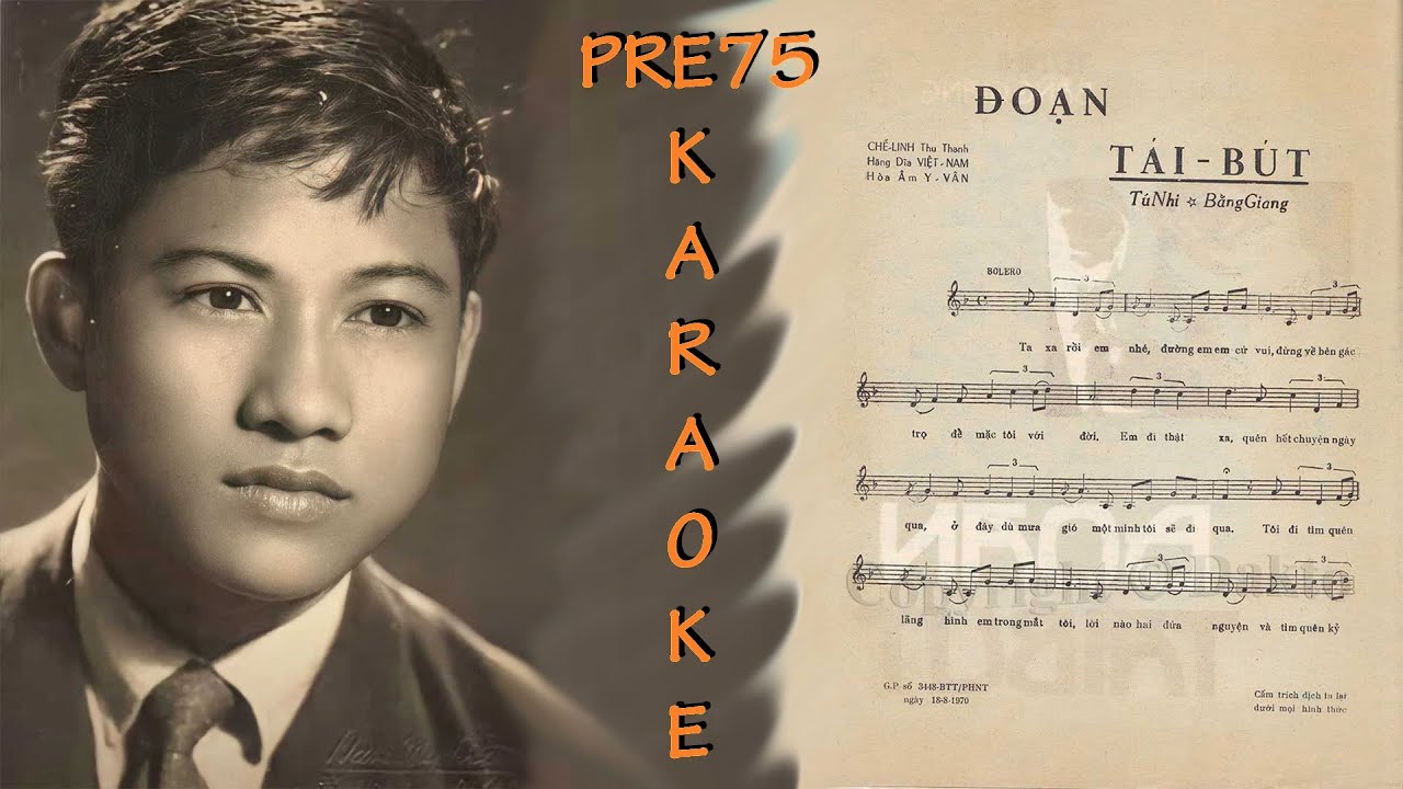 [oct75] Đoạn Tái Bút | KARAOKE | CHẾ LINH PRE75