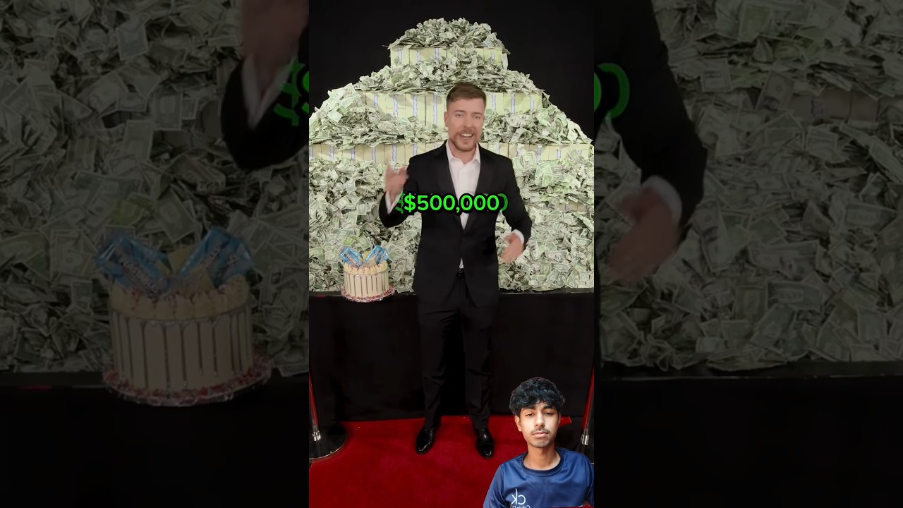 MrBeast ka sabse bada dhamaka! 🤑 $500,000 Giveaway​