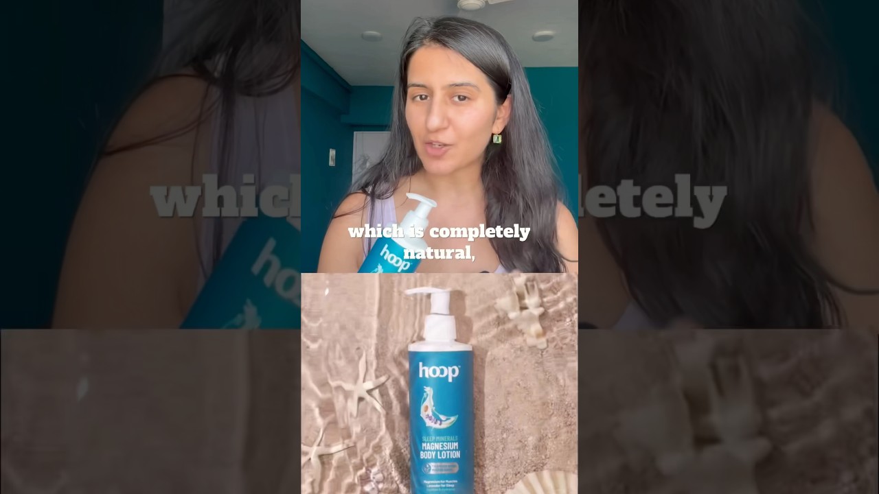 What is in the hoop Magnesium Lotion | Relax muscles & sleep deep with magnesium & lavender 
