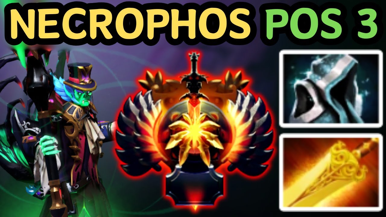 🔥 NECROPHOS OFFLANE MAKES ENEMIES RAGE UNINSTALL | DOTA 2 🔥