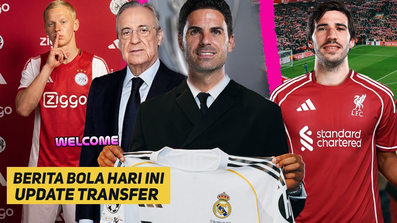 Rencana Gila Perez Angkut Arteta Jadi Pelatih Madrid🔥RESMI❗Zinchenko Ke Ajax💥Liverpool Gaet Tonali