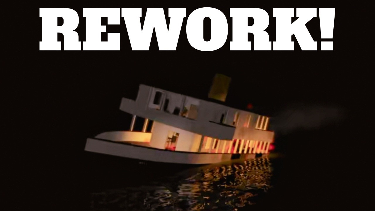 The Sinking Of The Steamship REWORK || Roblox || Sail And Sink Simulator