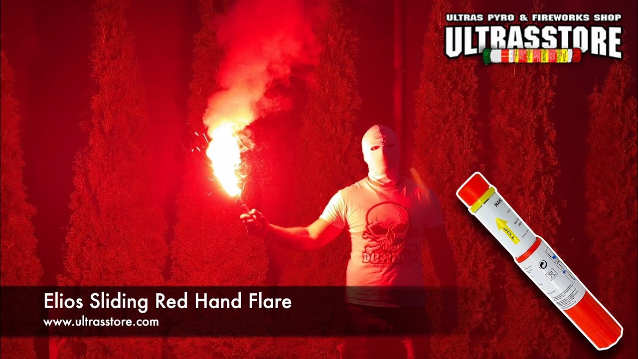 Elios Sliding Red Hand Flare test | Ultrasstore