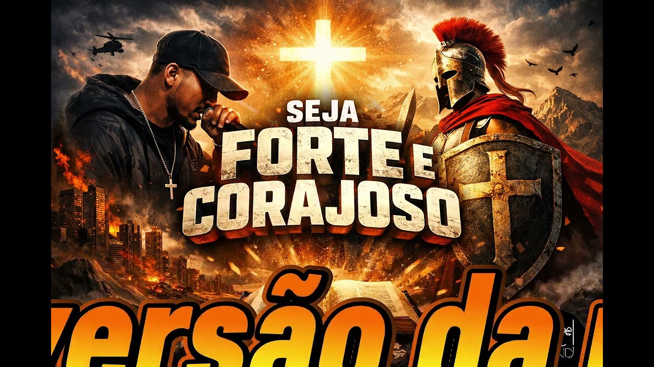 SEJA FORTE E CORAJOSO - Trap Gospel 