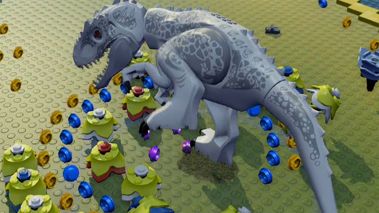 LEGO Jurassic World -1 Million Studs Bonus Level -- LEGO Isla Nublar (100% Complete Reward)