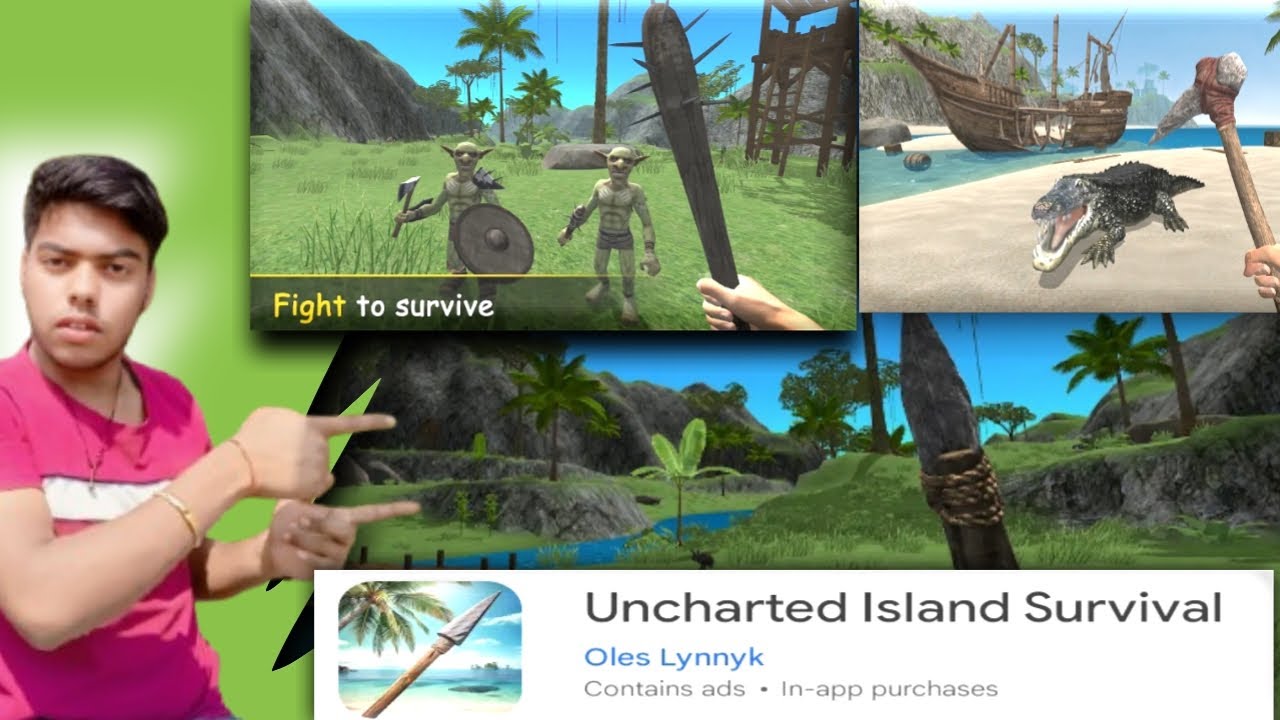 Uncharted Island Survival – Gameplay & Guide | Survive the Wild! || Uncharted game||new game