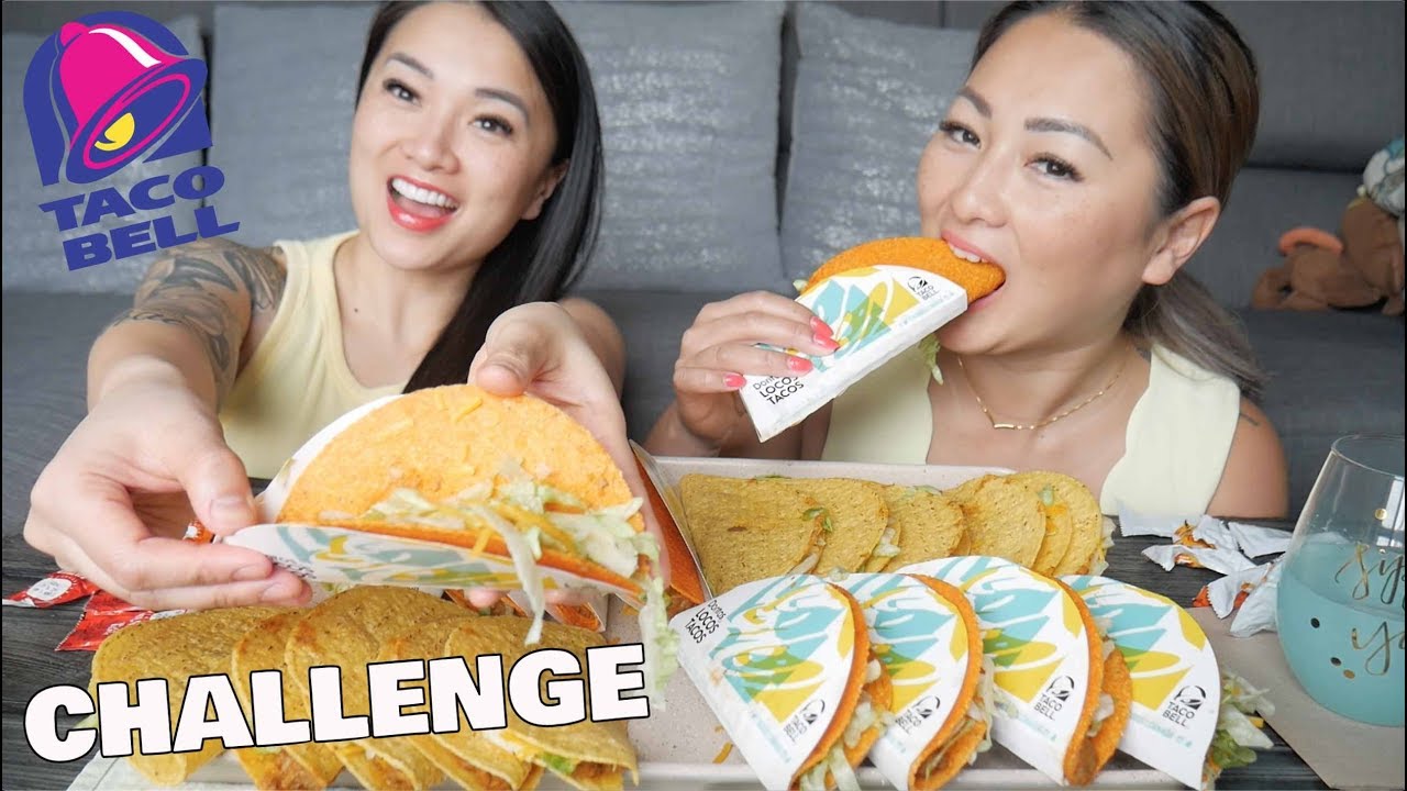TACO BELL CHALLENGE / RACE *LETS EAT | SASVlogs