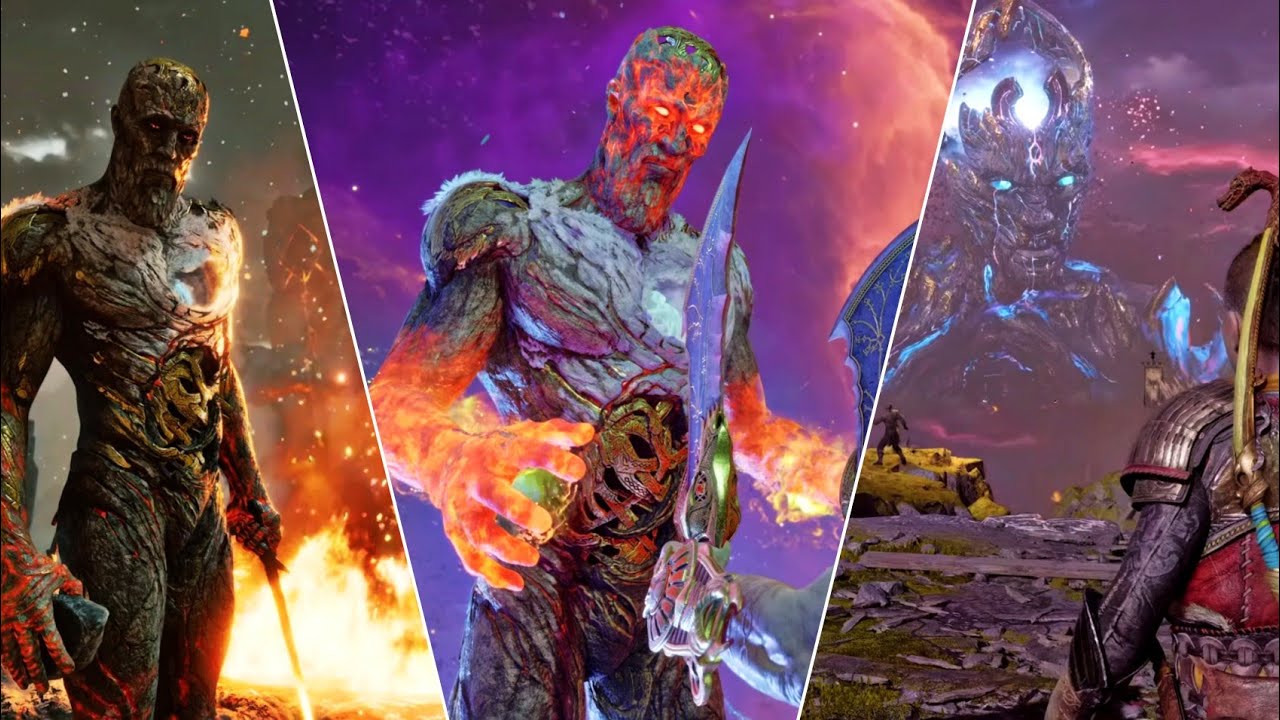 All Surtr scenes (ITA) - God of War Ragnarok